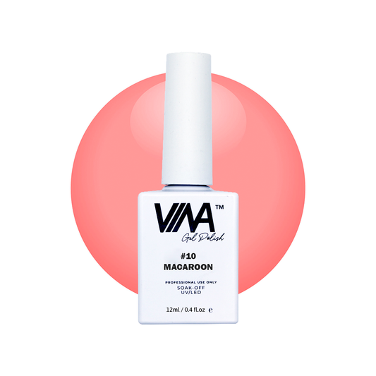 VINA Sheer Gel Colour 12ml - #10 Macaroon