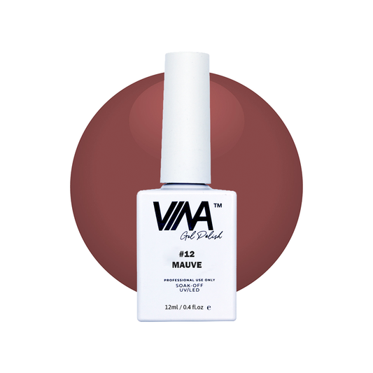 VINA Sheer Gel Colour 12ml - #12 Mauve
