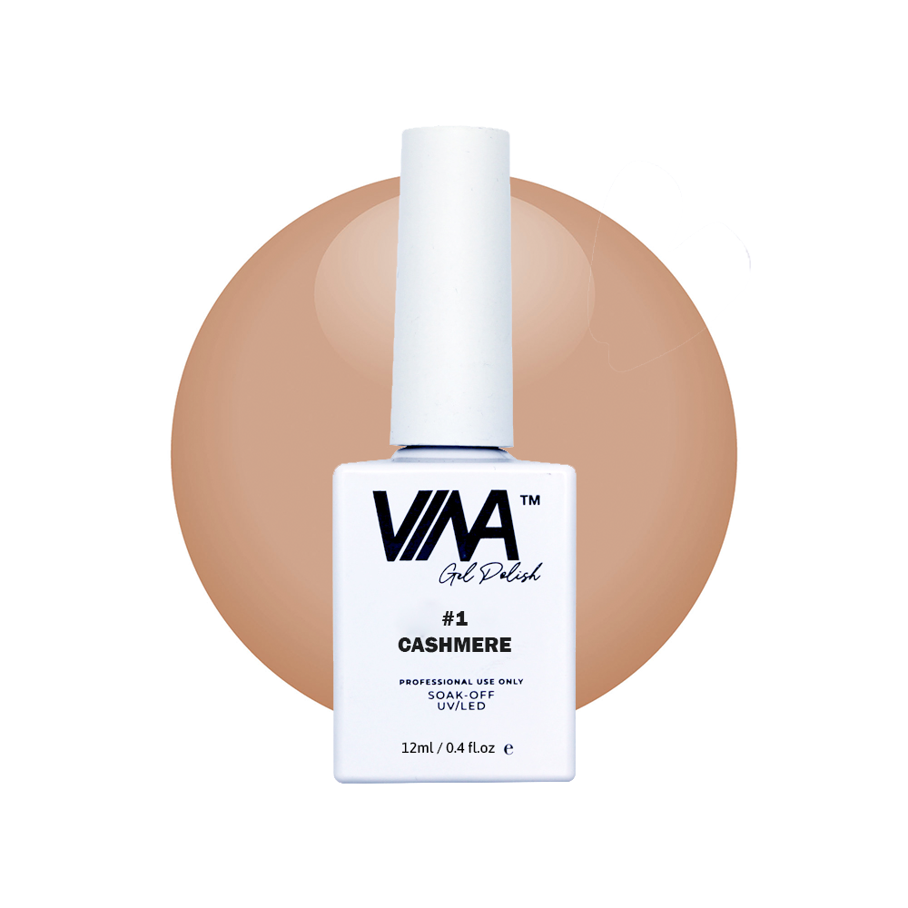 VINA Sheer Gel Colour 12ml - #1 Cashmere