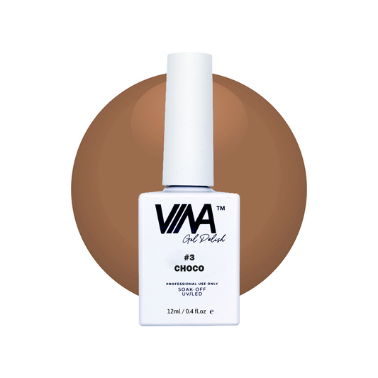 VINA Sheer Gel Colour 12ml - #3 Choco