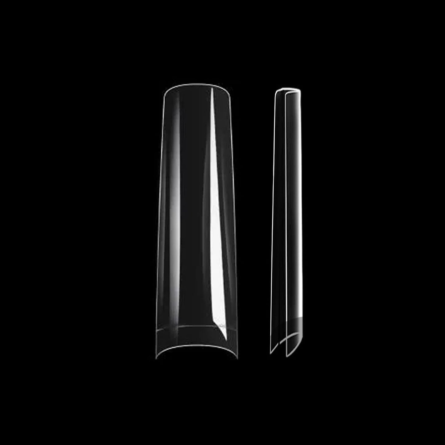 VINA Clear XL Tapered Square Nail Tip Refill Bag