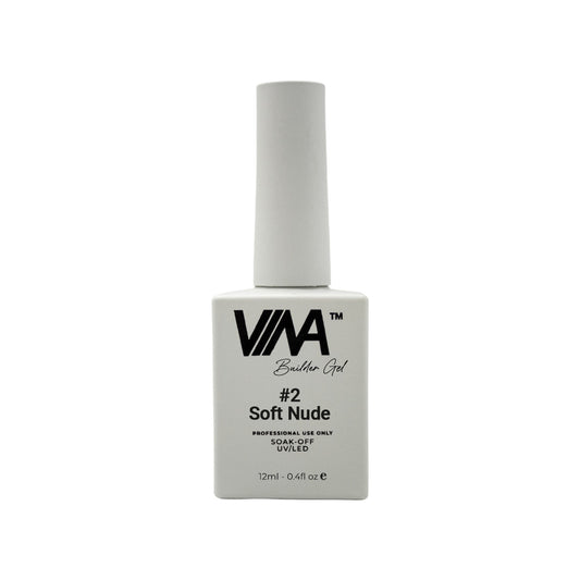 VINA BUILDER GEL 12ML - #2 (SOFT NUDE)