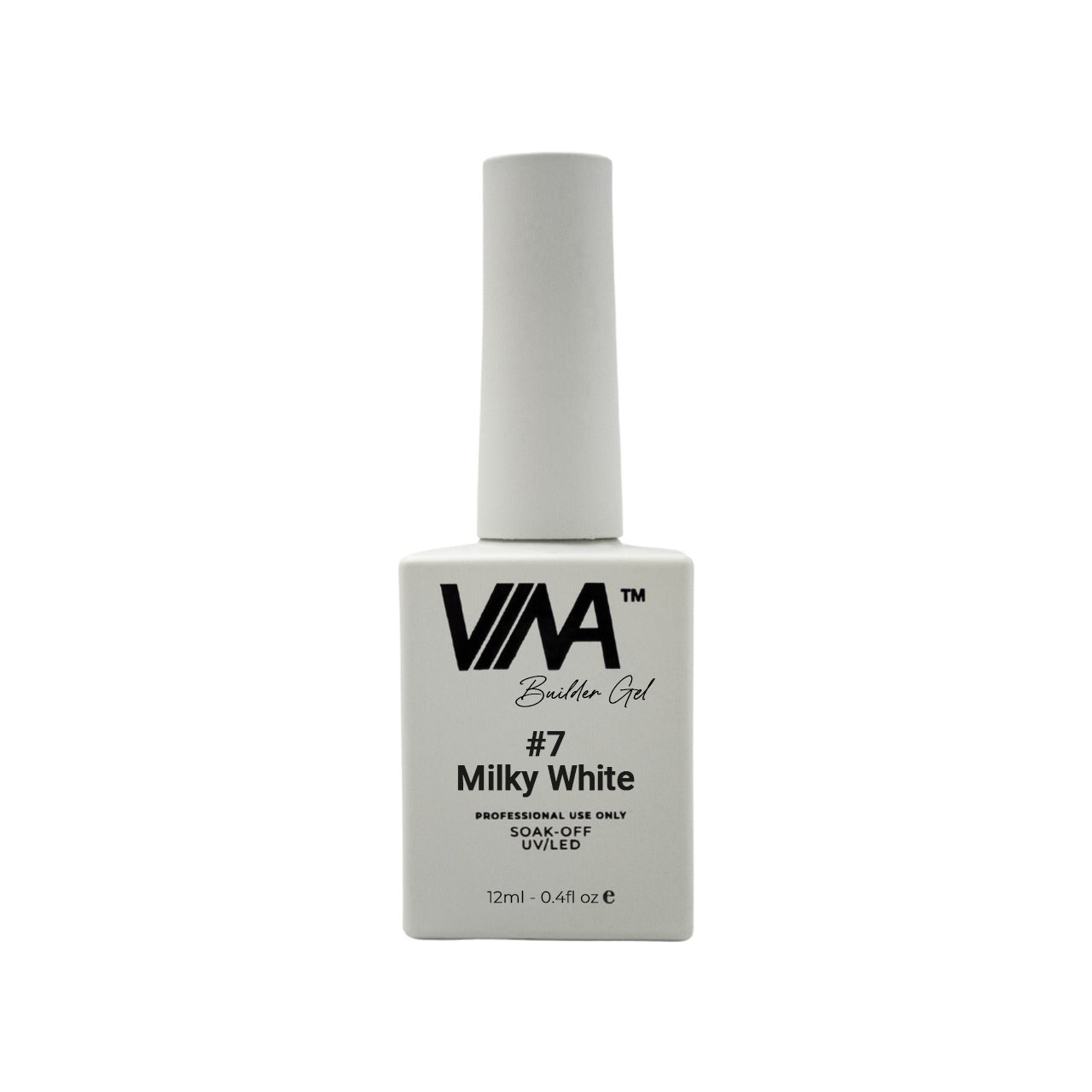VINA BUILDER GEL 12ML - #7 (MILKY WHITE)