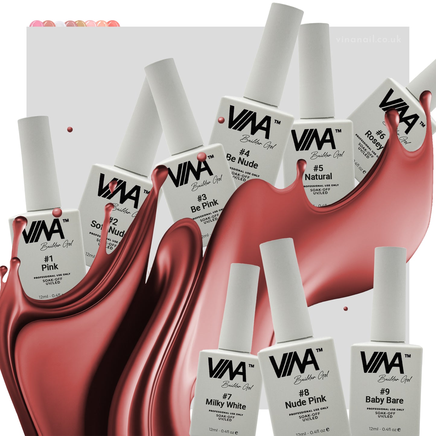 BUILDER GEL 12ML (2 RANDOM BOTTLES)