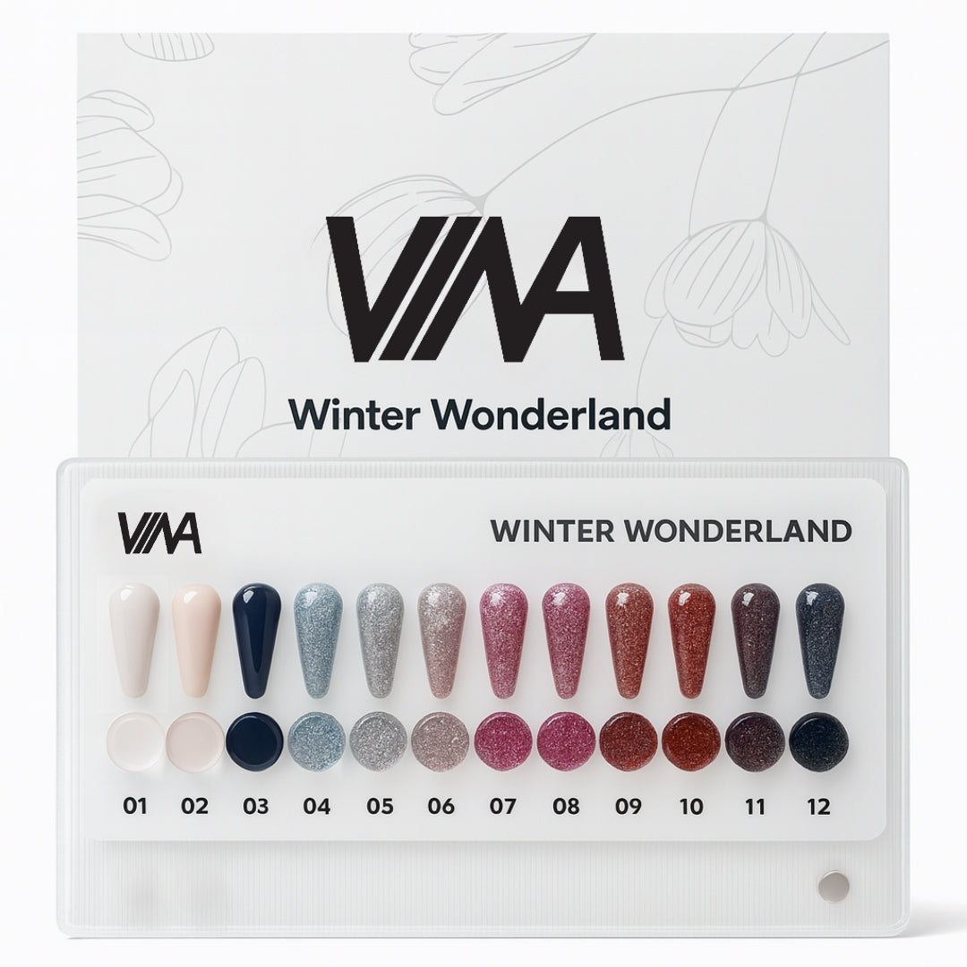 VINA GEL COLOUR 15ML - WINTER WONDERLAND COLLECTION