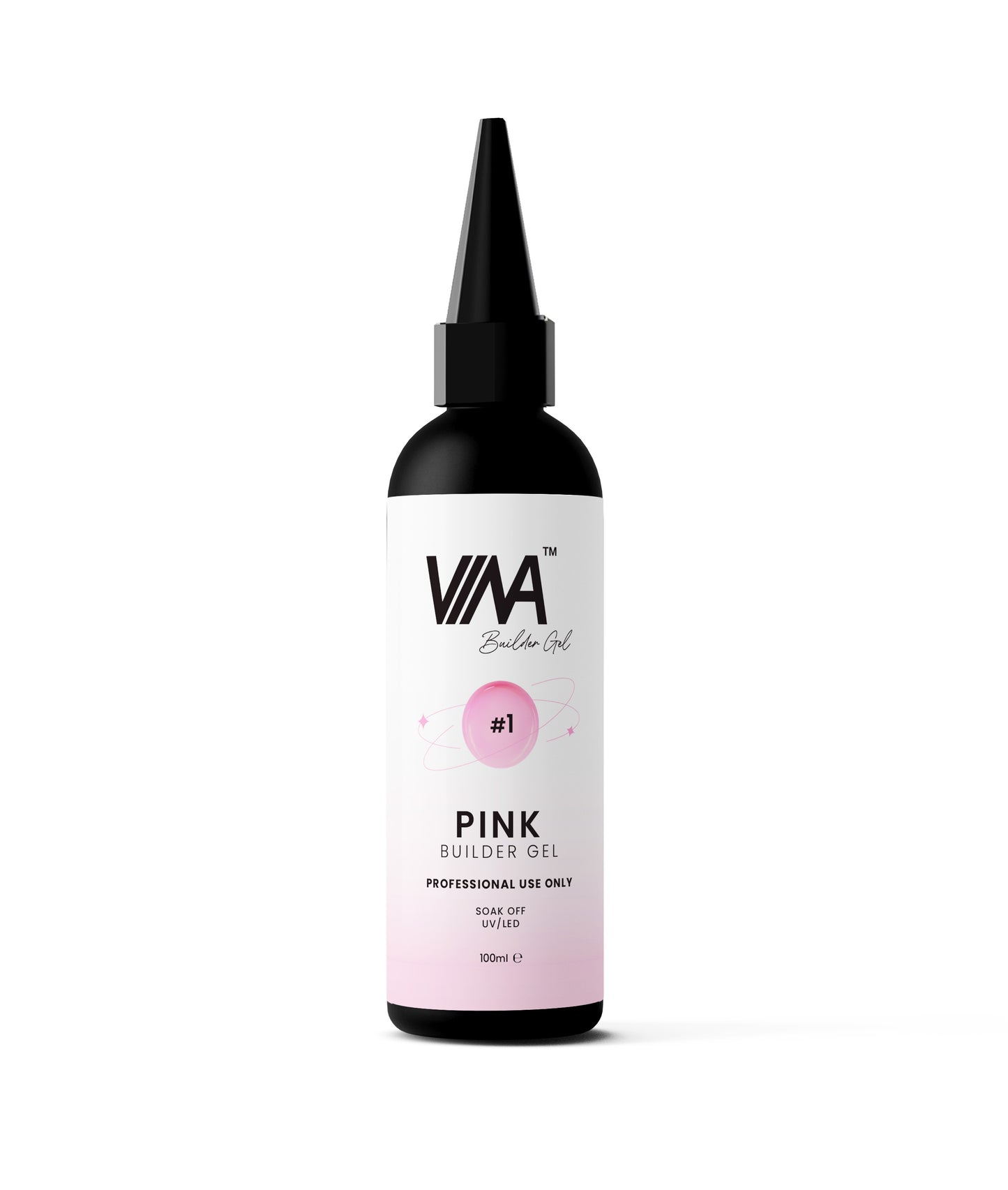 VINA BUILDER GEL 100ML - #1 (PINK)