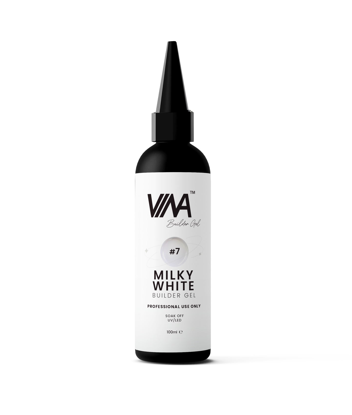 VINA BUILDER GEL 100ML - #7 (MILKY WHITE)