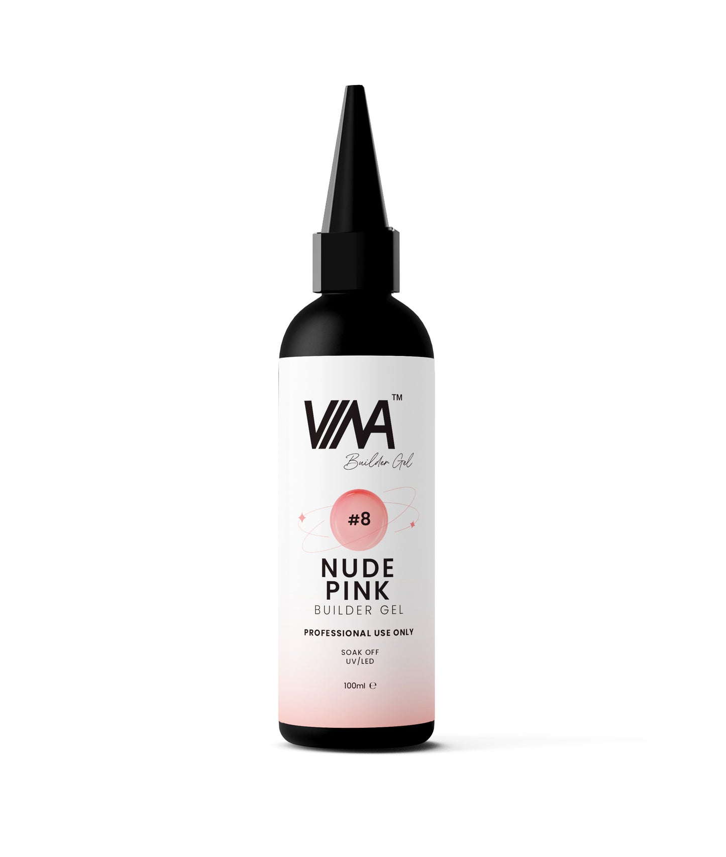 VINA BUILDER GEL 100ML - #8 (NUDE PINK)
