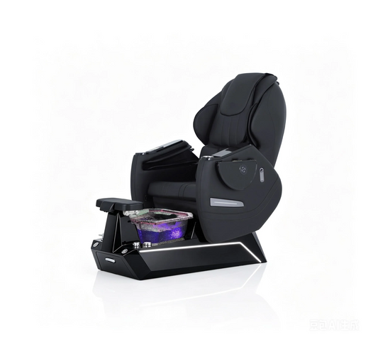 VINA Spa Pedicure Chair - Elite Luxe (Black)