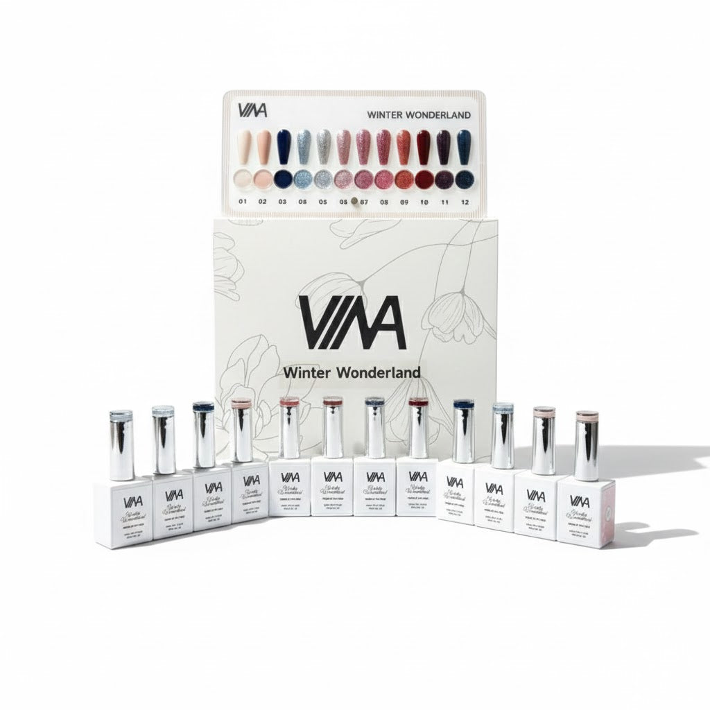 VINA GEL COLOUR 15ML - WINTER WONDERLAND COLLECTION