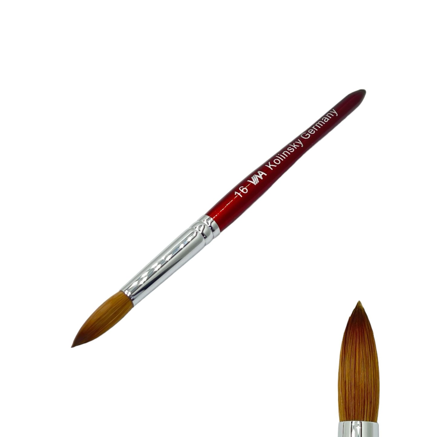 VINA Premium Acrylic Nail Brush Size 16