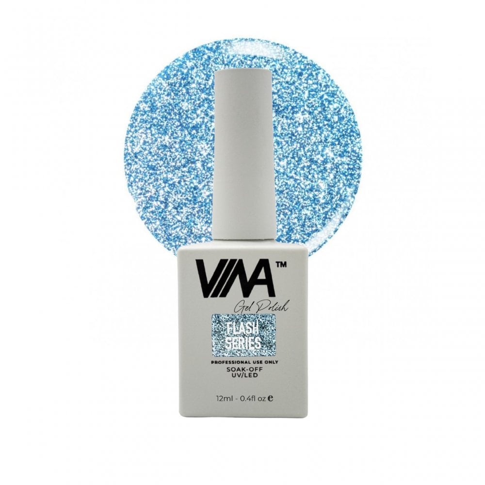 VINA FLASH SERIES GEL COLOUR 12ML - LIGHT BLUE