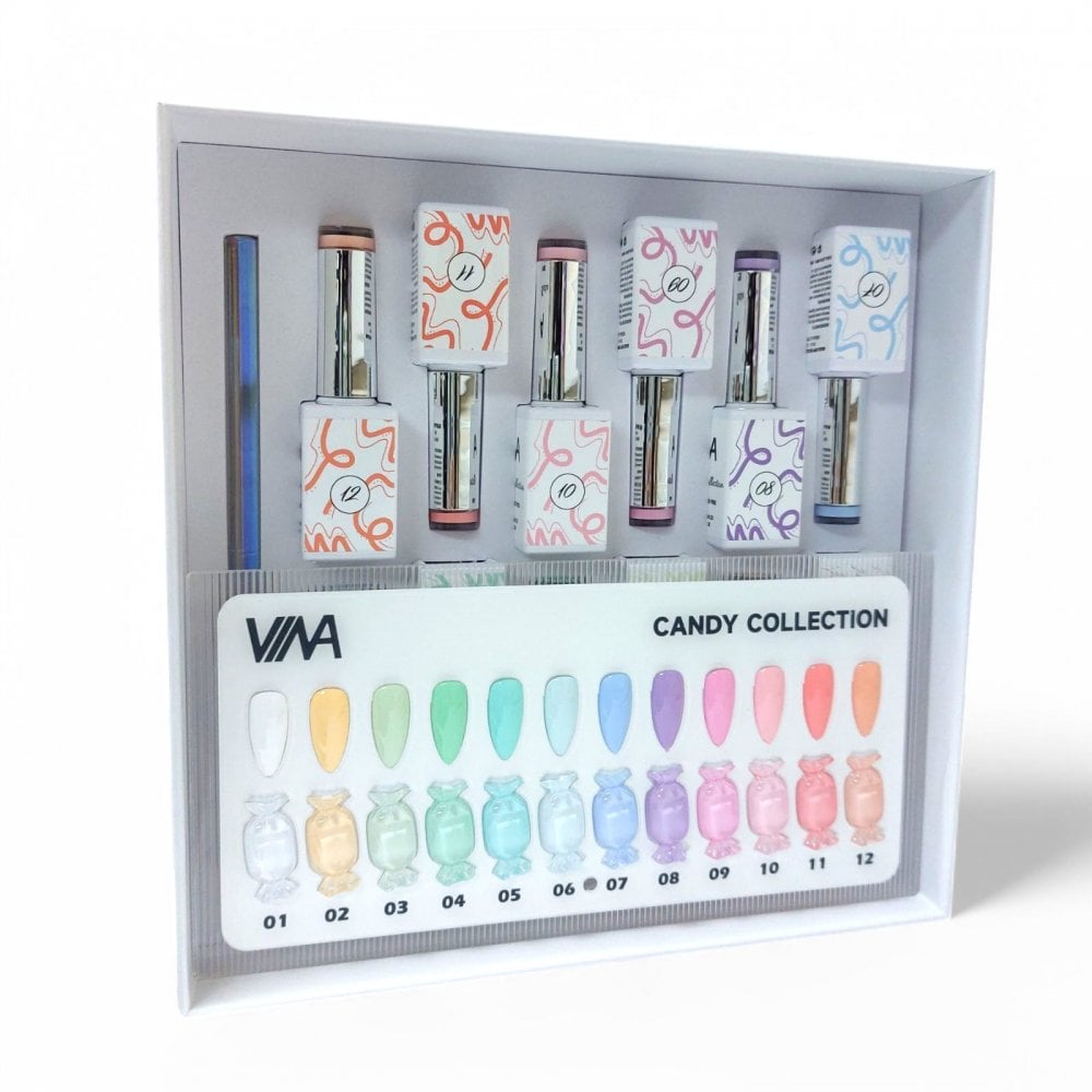VINA GEL COLOUR 15ML - CANDY COLLECTION